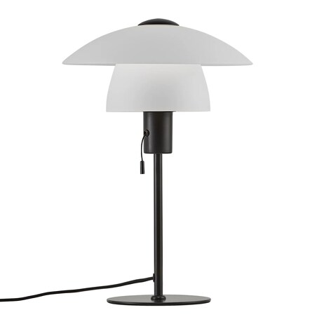 Skandynawska lampa biurkowa Verona 2010875001 Nordlux biała czarna