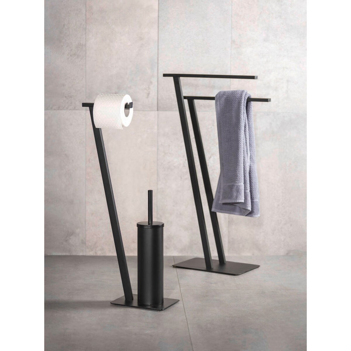 Stojak na papier toaletowy i szczotkę wc LIRIO, WENKO