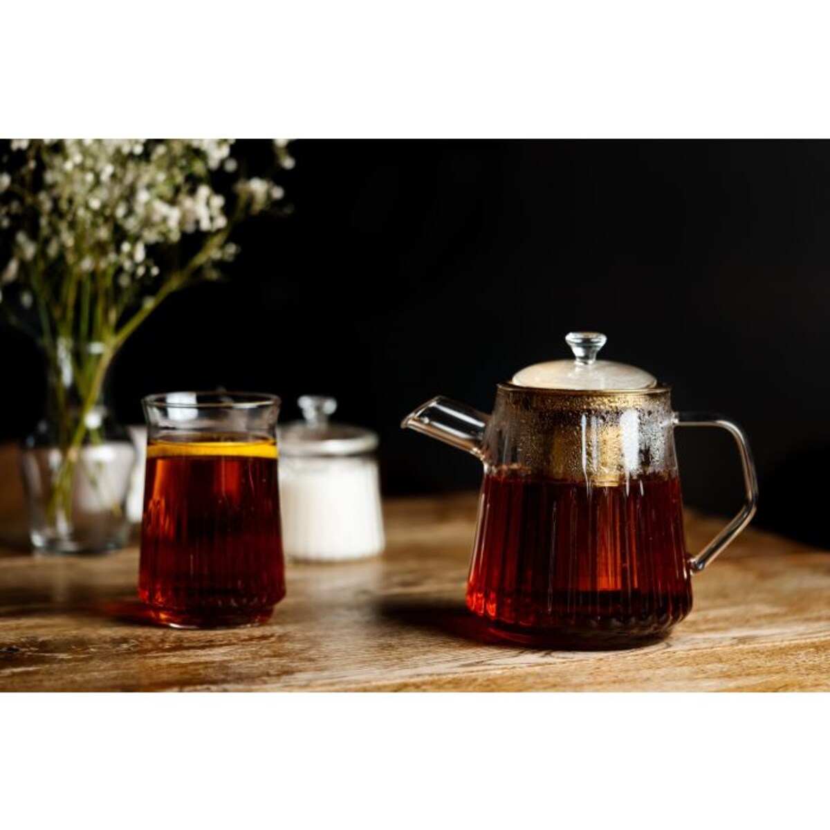 Zaparzacz do herbaty 900 ml Złoty Mia 2057