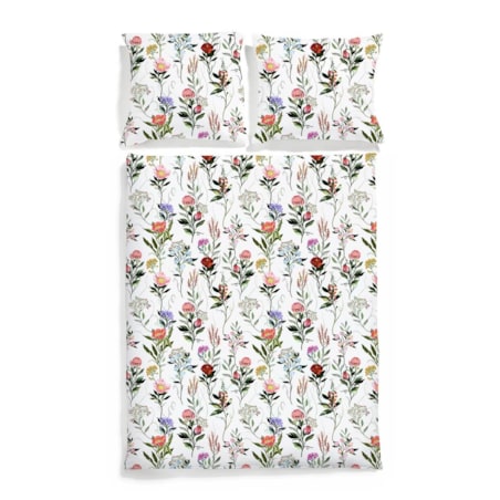 Pościel Ogródek babci 140/200 + 50/60 cm