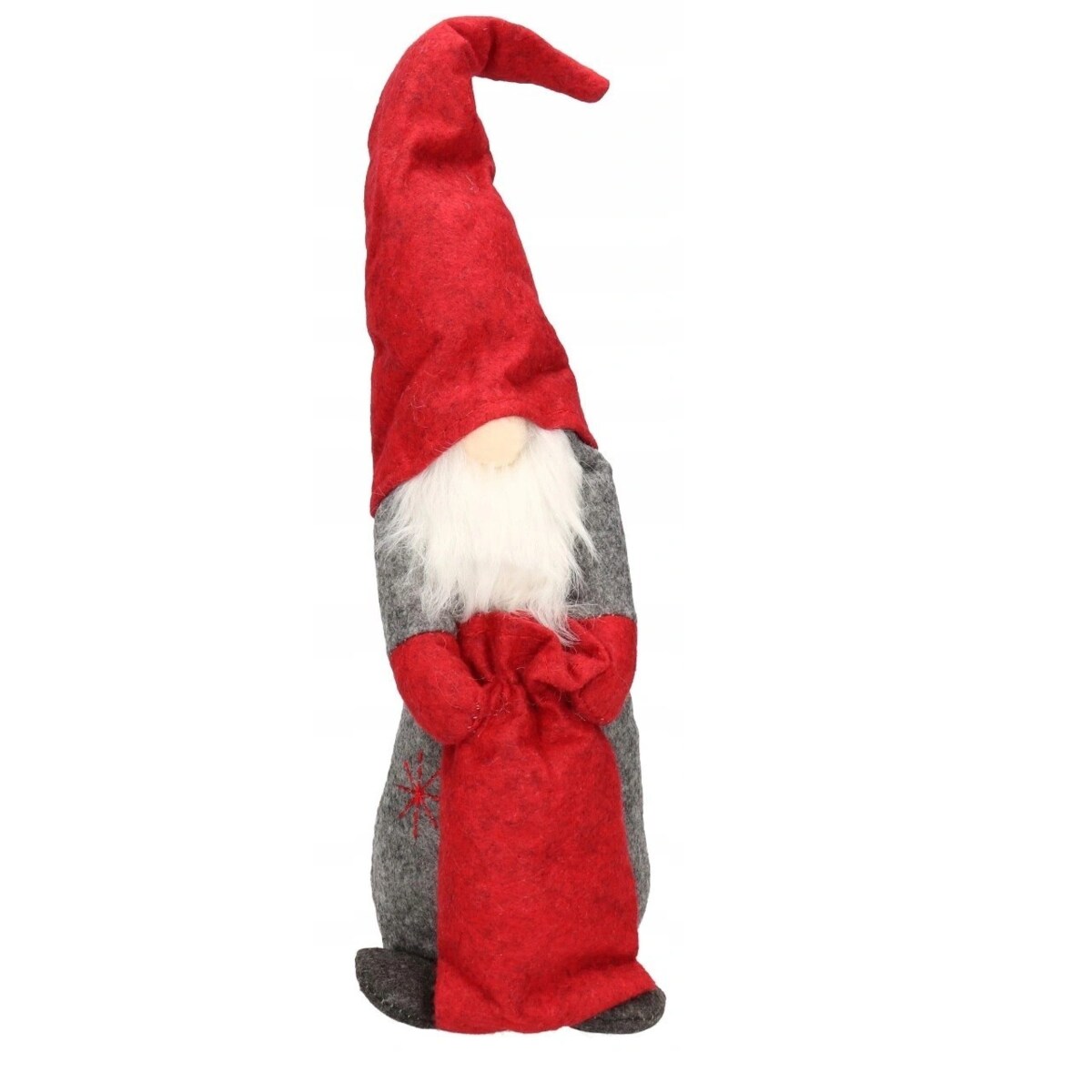 Skrzat Krasnal Mikołaj Gnom Z Workiem Duży 43Cm