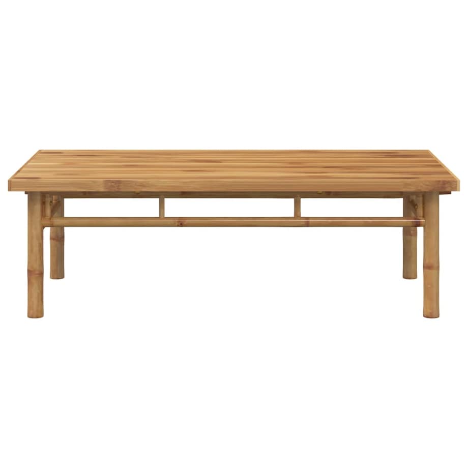 vidaXL Stolik kawowy, 110x55x35 cm, bambusowy