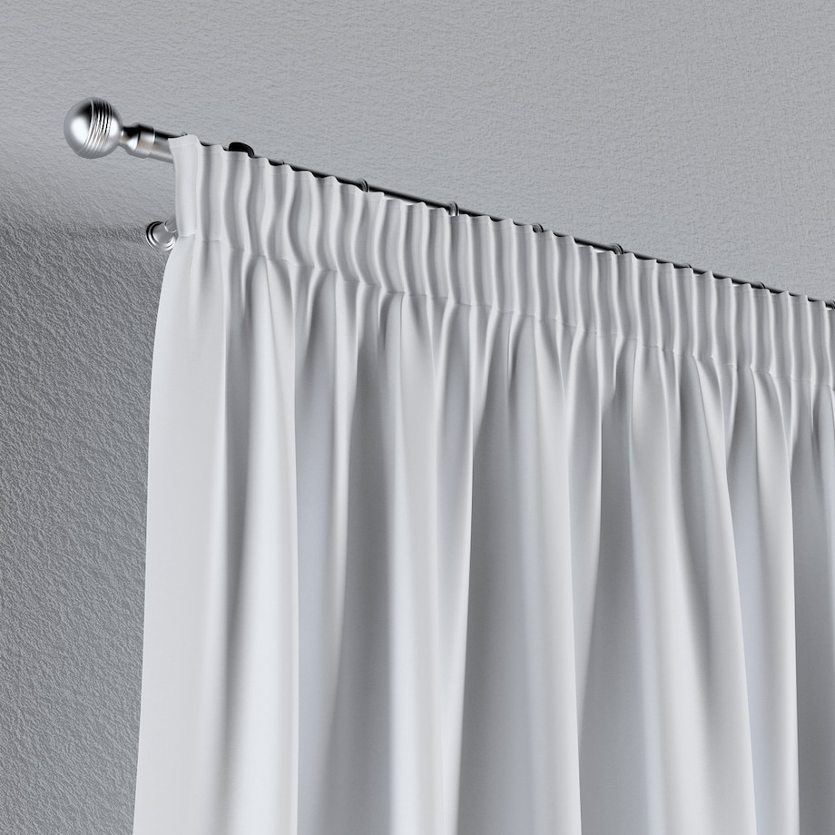 Zasłona na taśmie marszczącej 1 szt. 130x245 biały z połyskiem