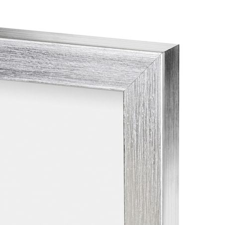 Ramka srebro, 50x70 cm, ramka na zdjęcie, Knor - srebrne ramki do zdjęć i plakatów glamour