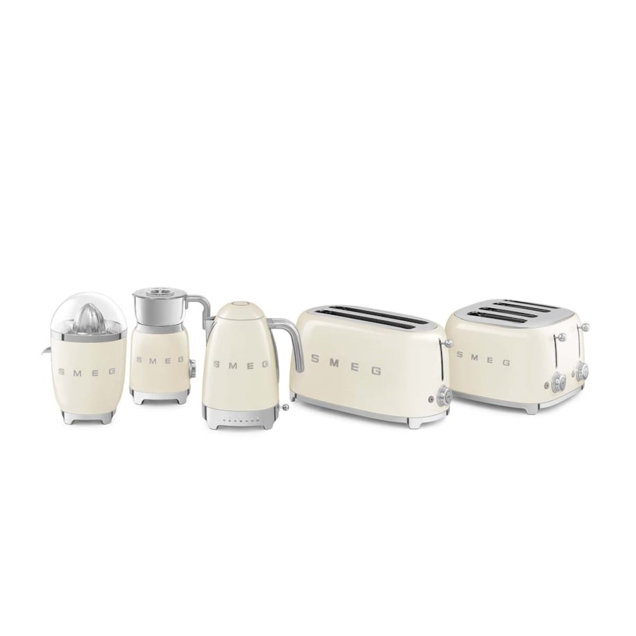 Toster na 4 kromki kremowy 50's Style, SMEG