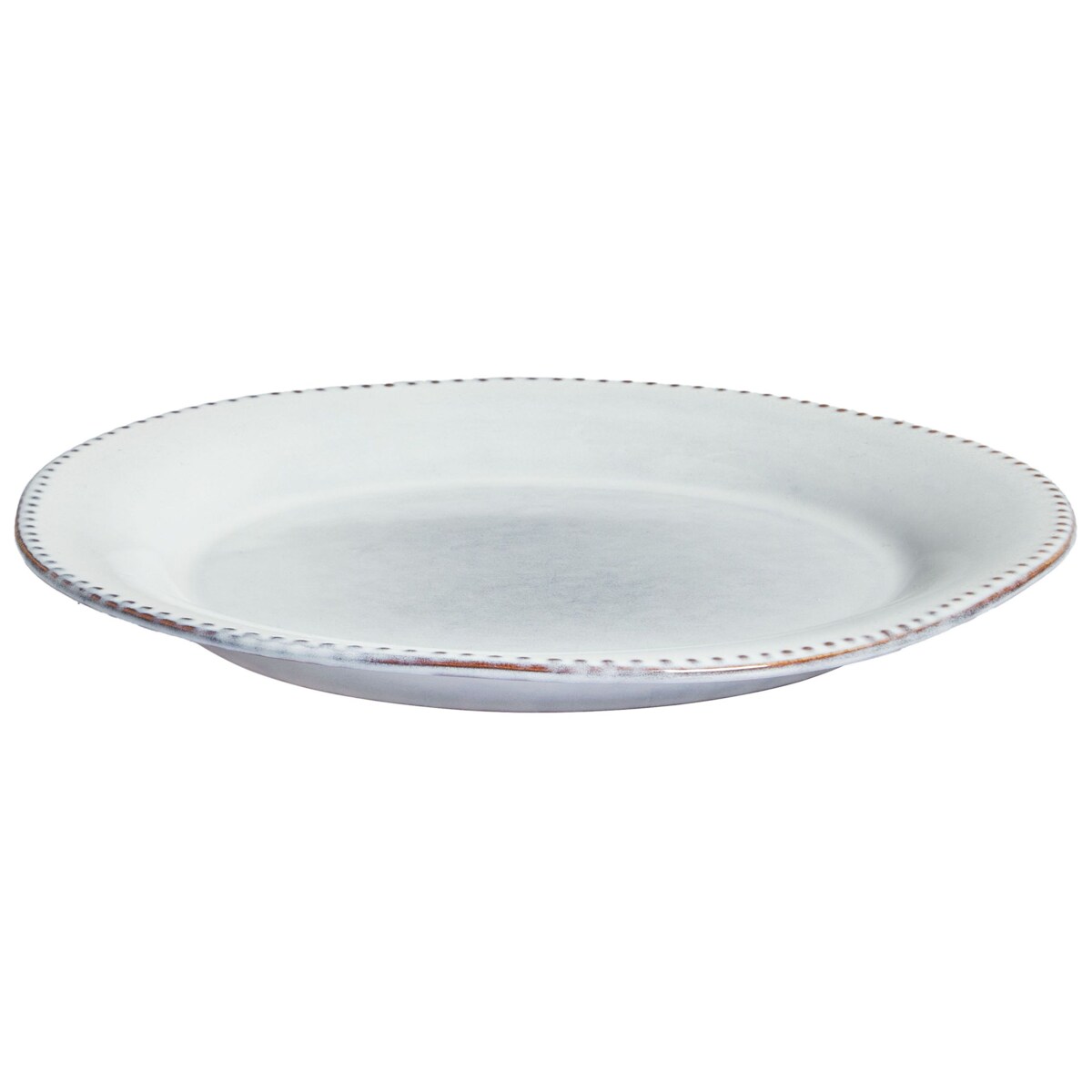 Zastawa stołowa 24-częściowa CHERVIL Kamionka Błękitny Niebieski