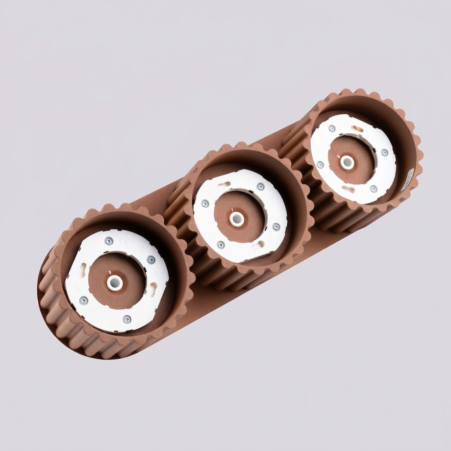 Plafon AURA 3 mocca Gx53