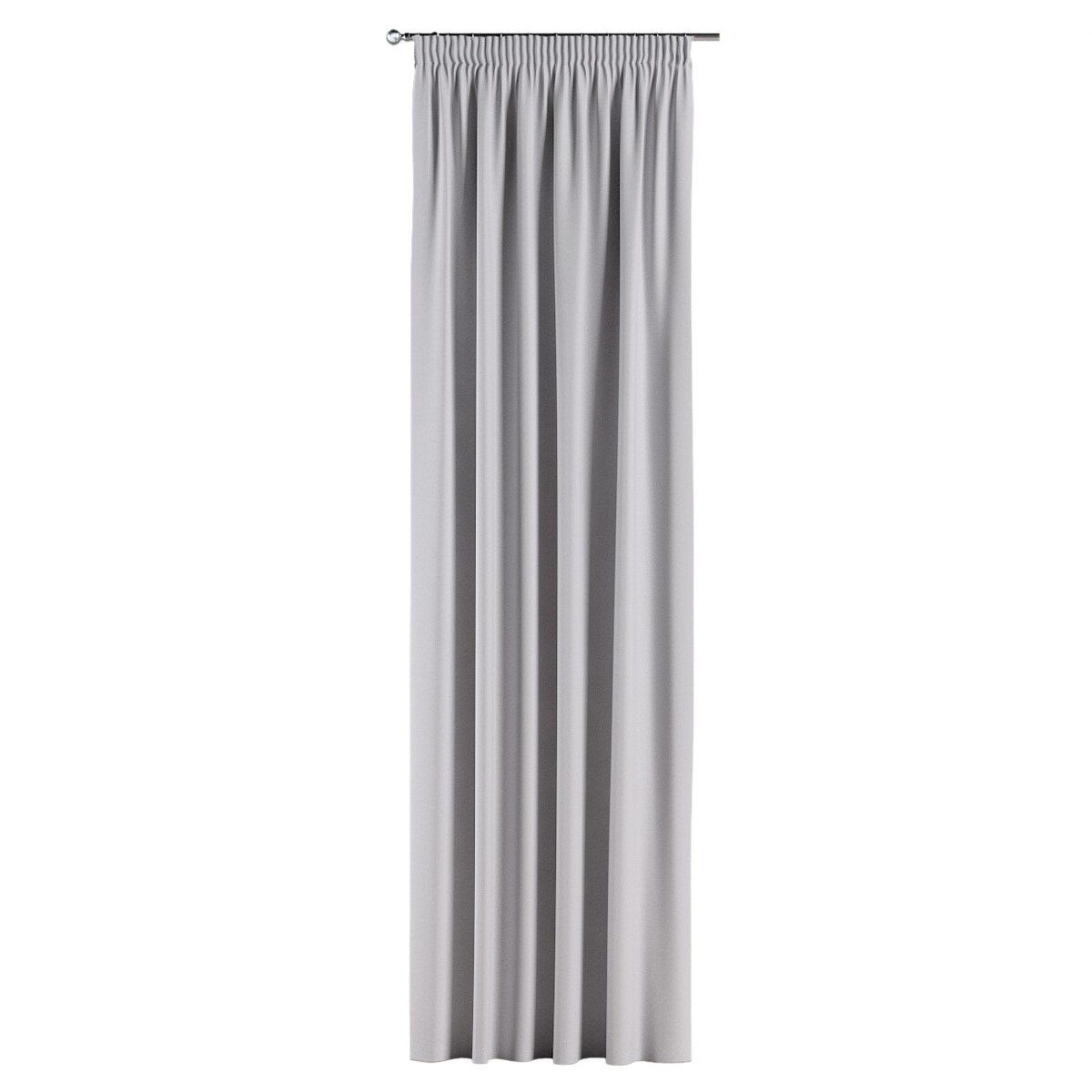 Zasłona na taśmie marszczącej 1 szt. 130x245 szary