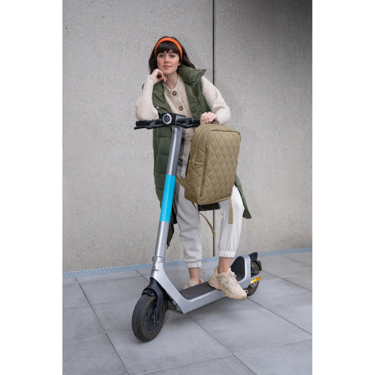 Plecak CLASSIC BACKPACK M, rhombus olive