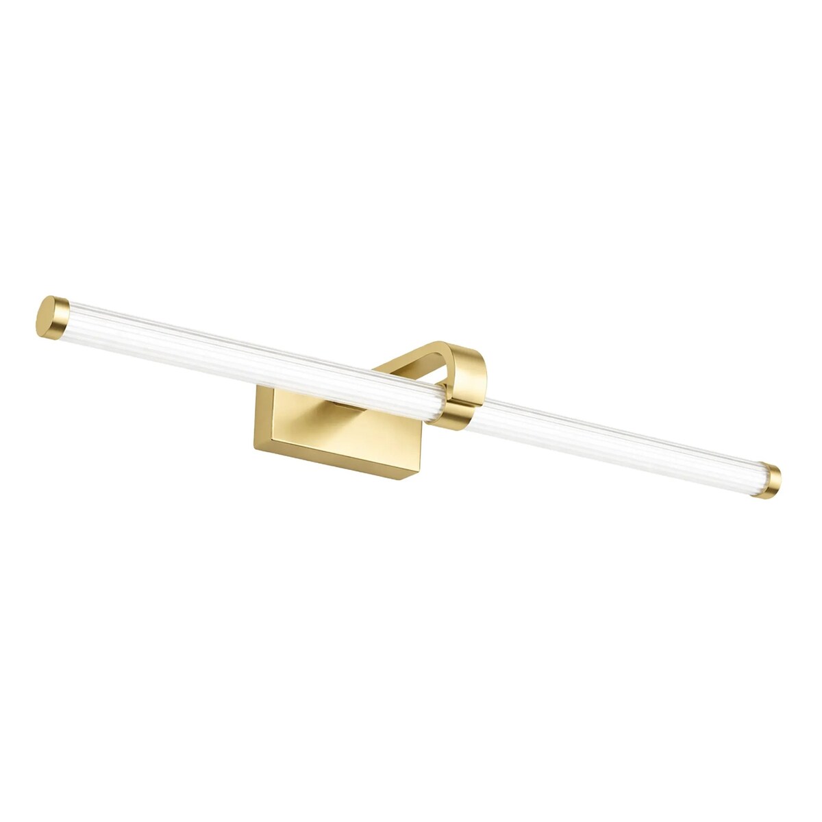 Kinkiet App1884-1W 60Cm Led Złoty, Aluminium, Tworzywo Sztuczne
