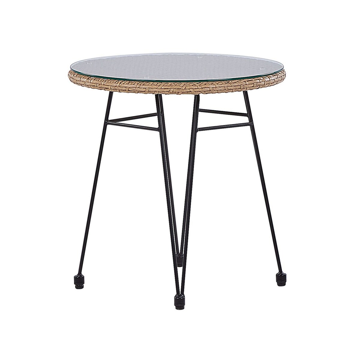 Zestaw mebli balkonowych z technorattanu naturaly TROPEA II