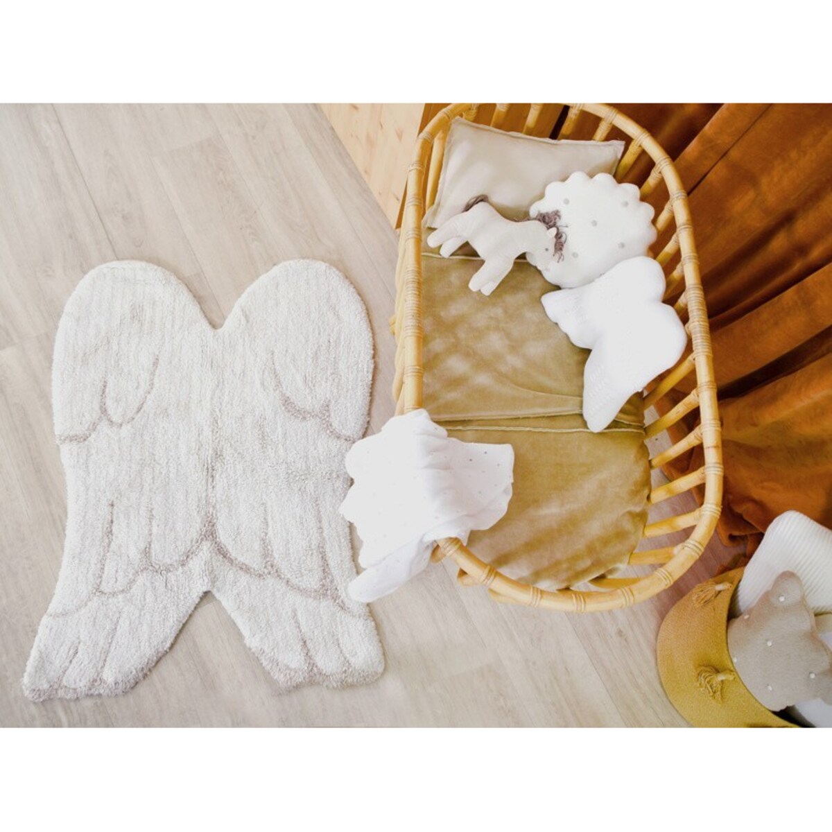 Dywan Bawełniany Mini Wings 75x100 cm Lorena Canals