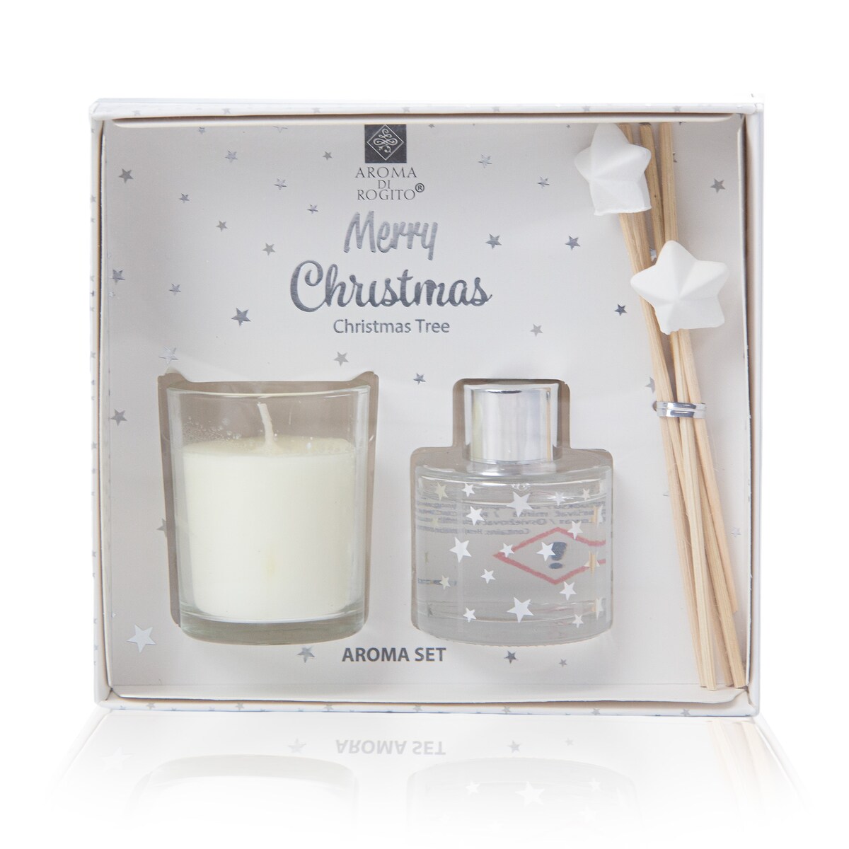 Zapach Do Domu Patyczki Zapachowe Świeczka Zestaw Xmass Tree Święta Mikołajki