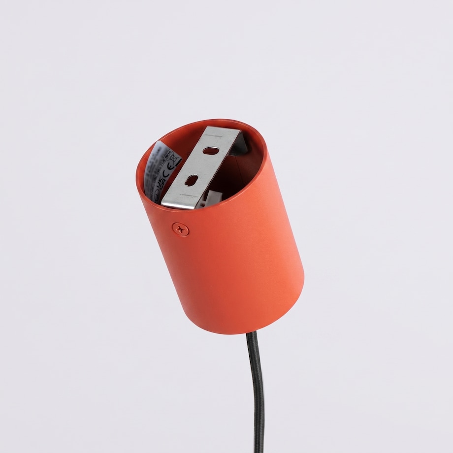Żyrandol AURA 4 czerwona Gx53