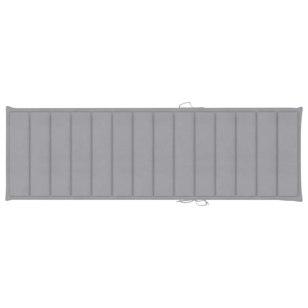 vidaXL Ogrodowy leżak z poduszką, lite drewno akacjowe