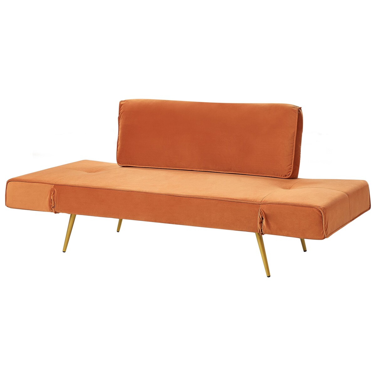 Sofa rozkładana Pomarańczowy SAARELA