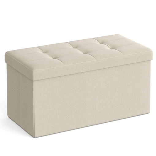 Pufa 76X38X38 Cm Beż