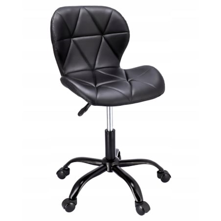 Krzesło biurowe ekoskóra ENDO czarne