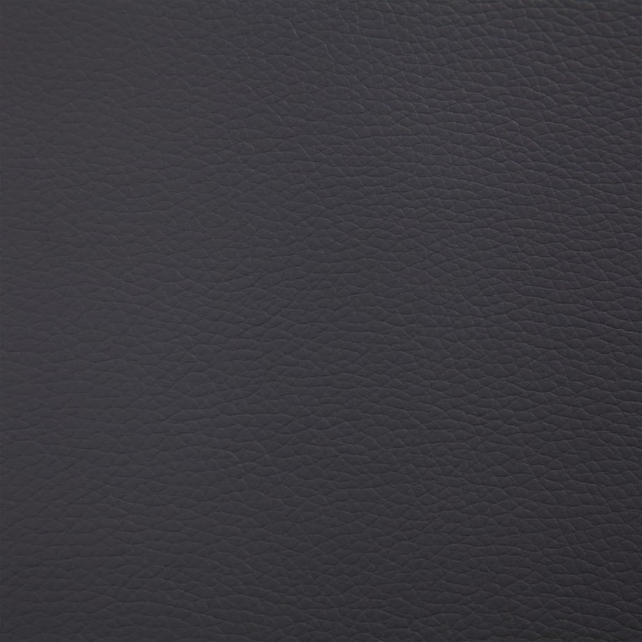 vidaXL Ławka ze schowkiem, 116 cm, szara, sztuczna skóra