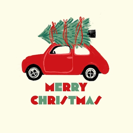 Serwetki świąteczne - Merry Christmas (2 szt.)