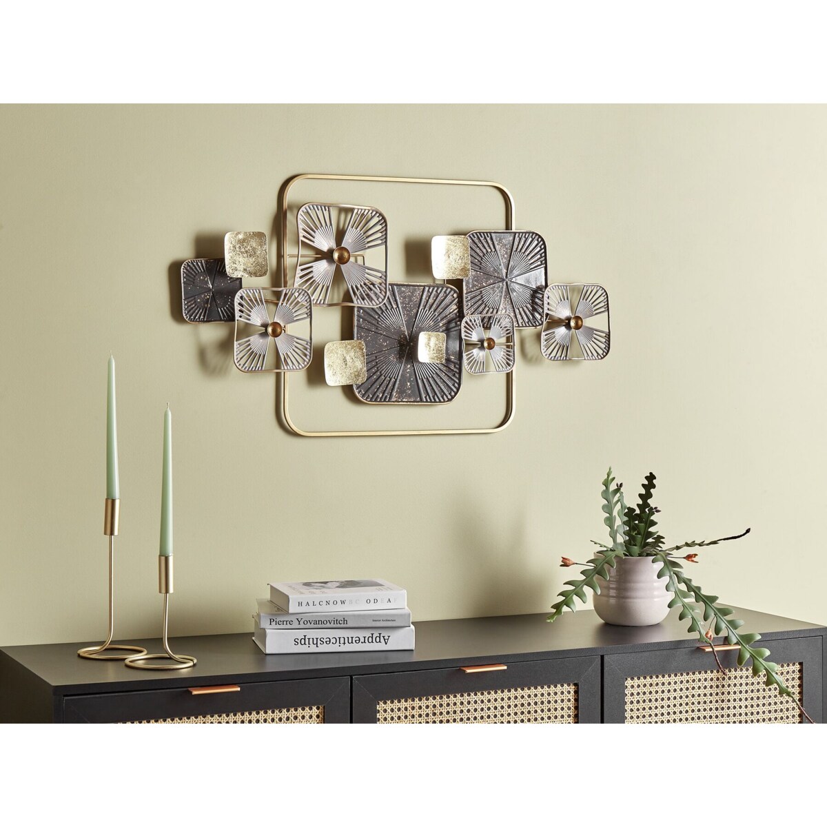 Dekoracja ścienna wielokolorowa LAWRENCIUM