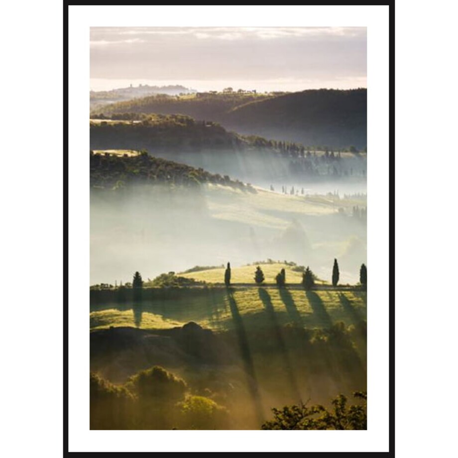 Poster Story, Plakat, Obraz - Toskania, wymiary 50 x 70 cm