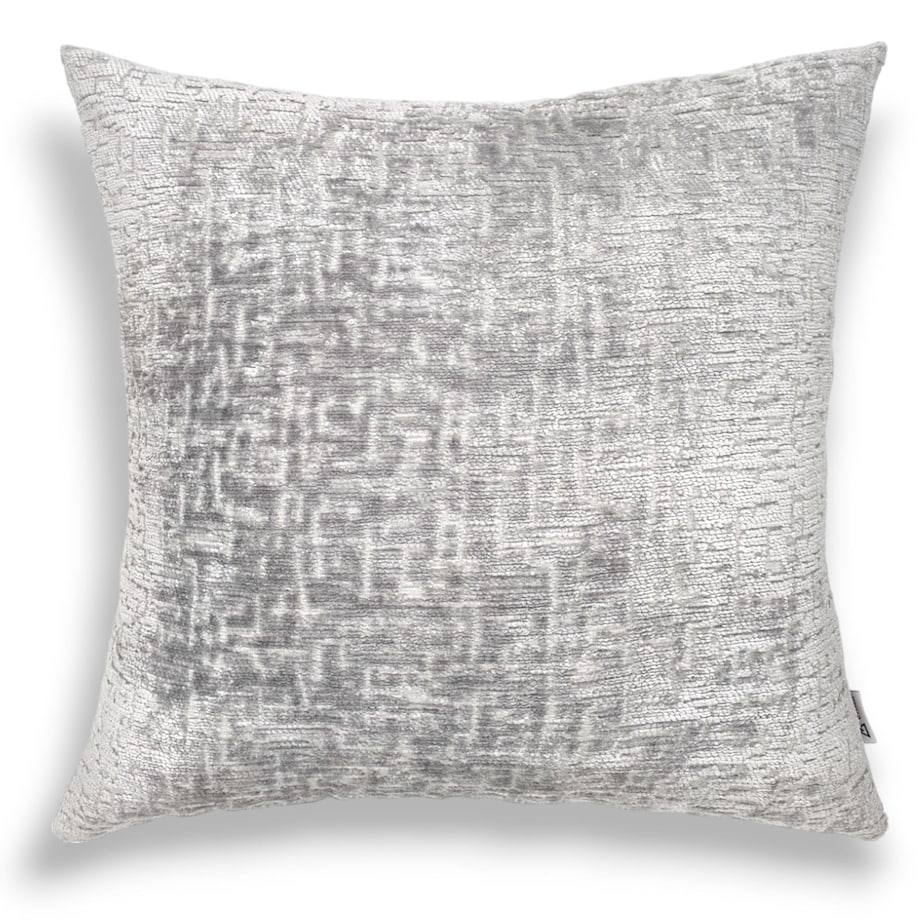 Duża szara poduszka 50x50 Bess