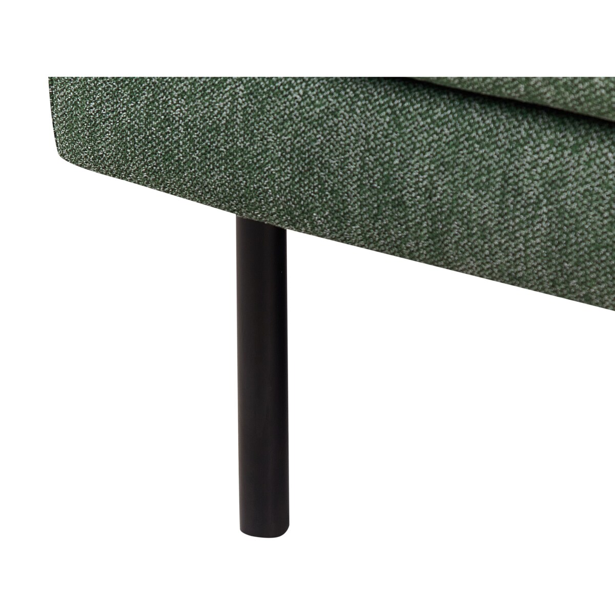 Narożnik 2-osobowy prawostronny zielony BREDA