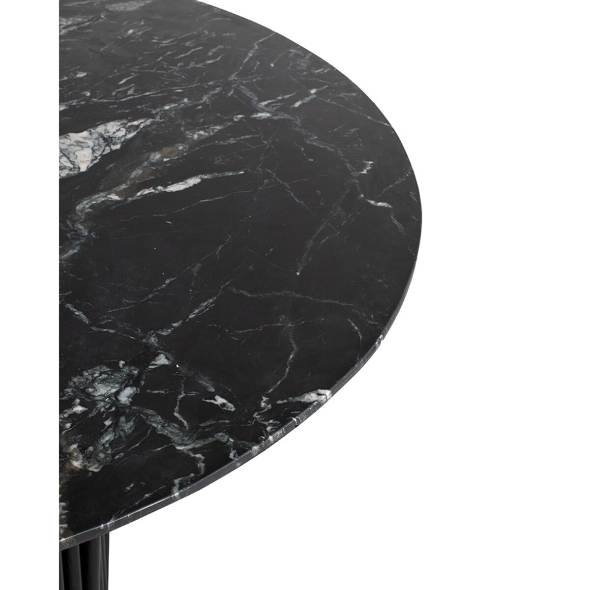 MaMaison stół jadalniany LEVANTE 120 czarny / marmur