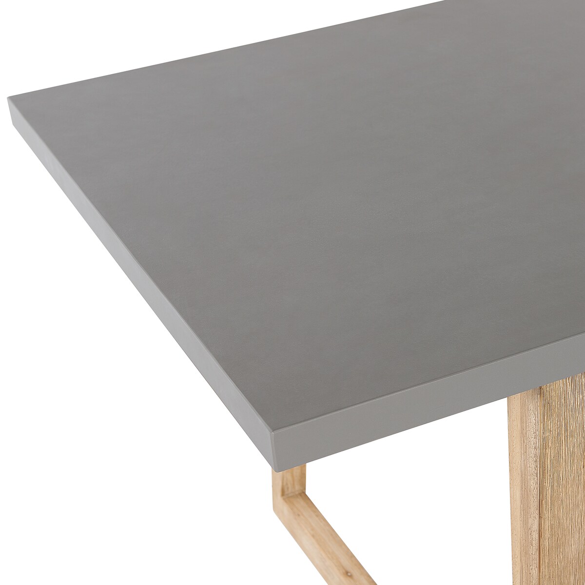 Stół ogrodowy ORIA 180 cm 90 cm Beton Szary