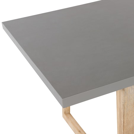Stół ogrodowy ORIA 180 cm 90 cm Beton Szary