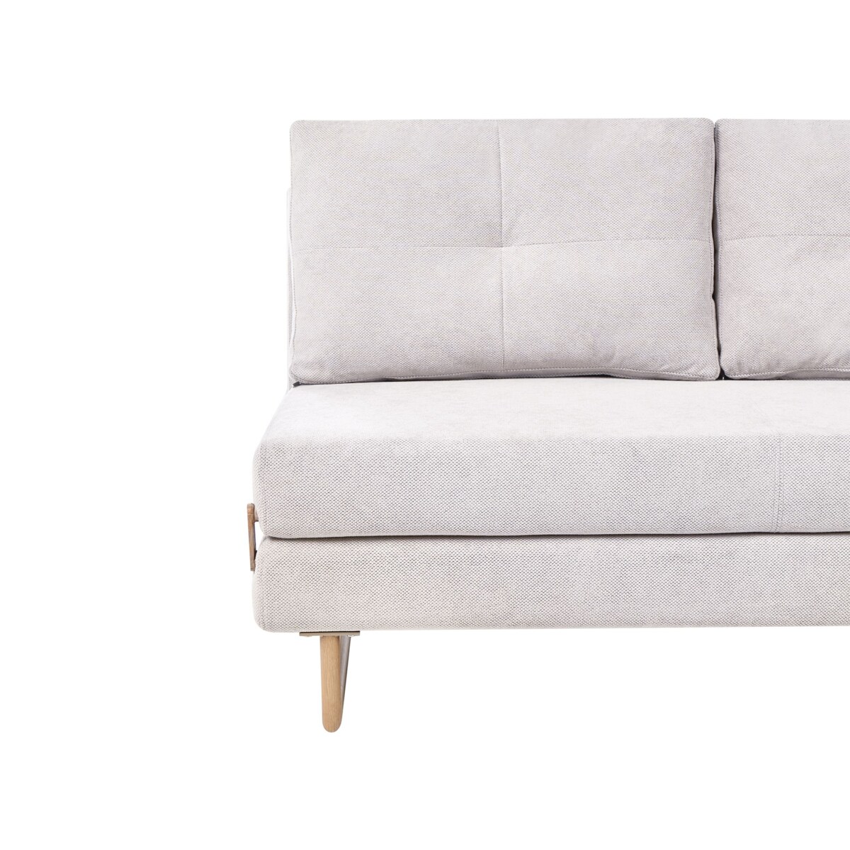 Sofa rozkładana dla 3 osób JERSLEV Złamana biel