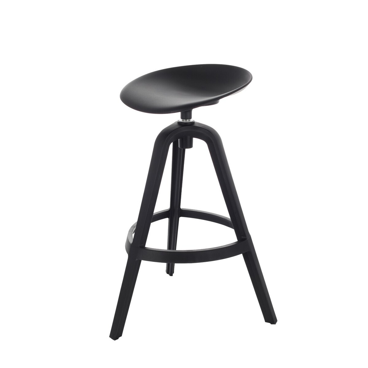 Hoker Preto 58x58x85cm, 58 x 68 x 85 cm