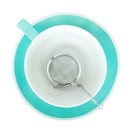 Metalowy zaparzacz zaczep kulka - idealny do parzenia herbaty, ziół, wielokrotnego użytku, idealny prezent dla niej, niego, uniwersalny podarunek, stal nierdzewna