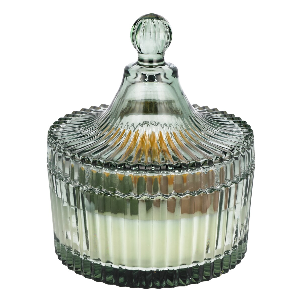 Świeca sojowa ZAPACHOWA świeczka LIŚCIE handmade prezent CANDELA ENCANTADA