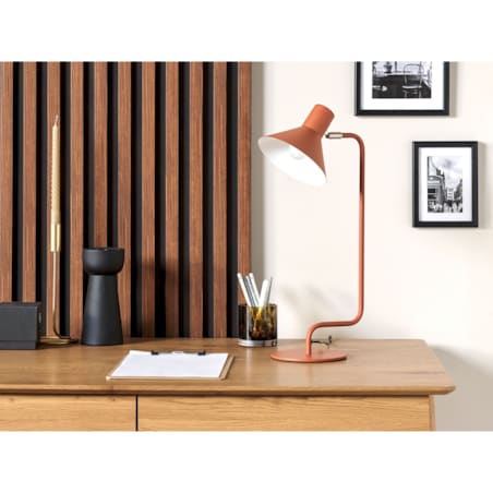 Lampa biurkowa RIMAVA Regulowana Metal Pomarańczowy