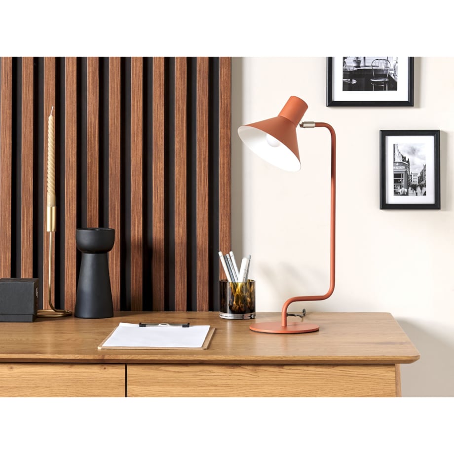 Lampa biurkowa RIMAVA Regulowana Metal Pomarańczowy