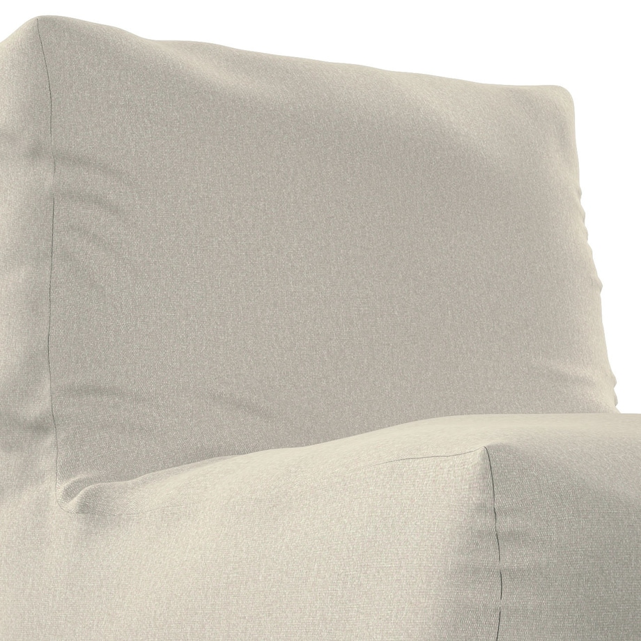 Pufa - fotel, beżowy melanż, 67 x 31 x 75 cm, Amsterdam