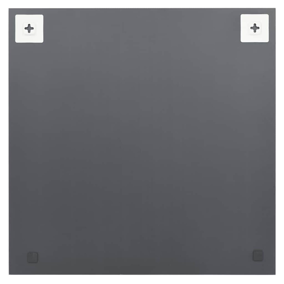 vidaXL Lustro ścienne z lampkami LED, kwadratowe, szklane