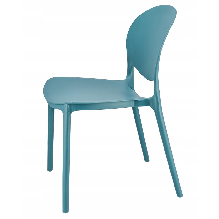 4 x Krzesło ogrodowe JUSTIN wygodne marine