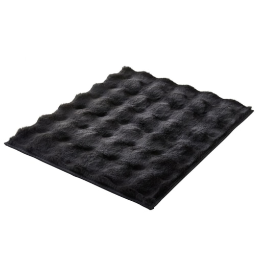 Kleine Wolke Cloud Luksusowy Dywanik łazienkowy 50x60 cm czarny supermiękki