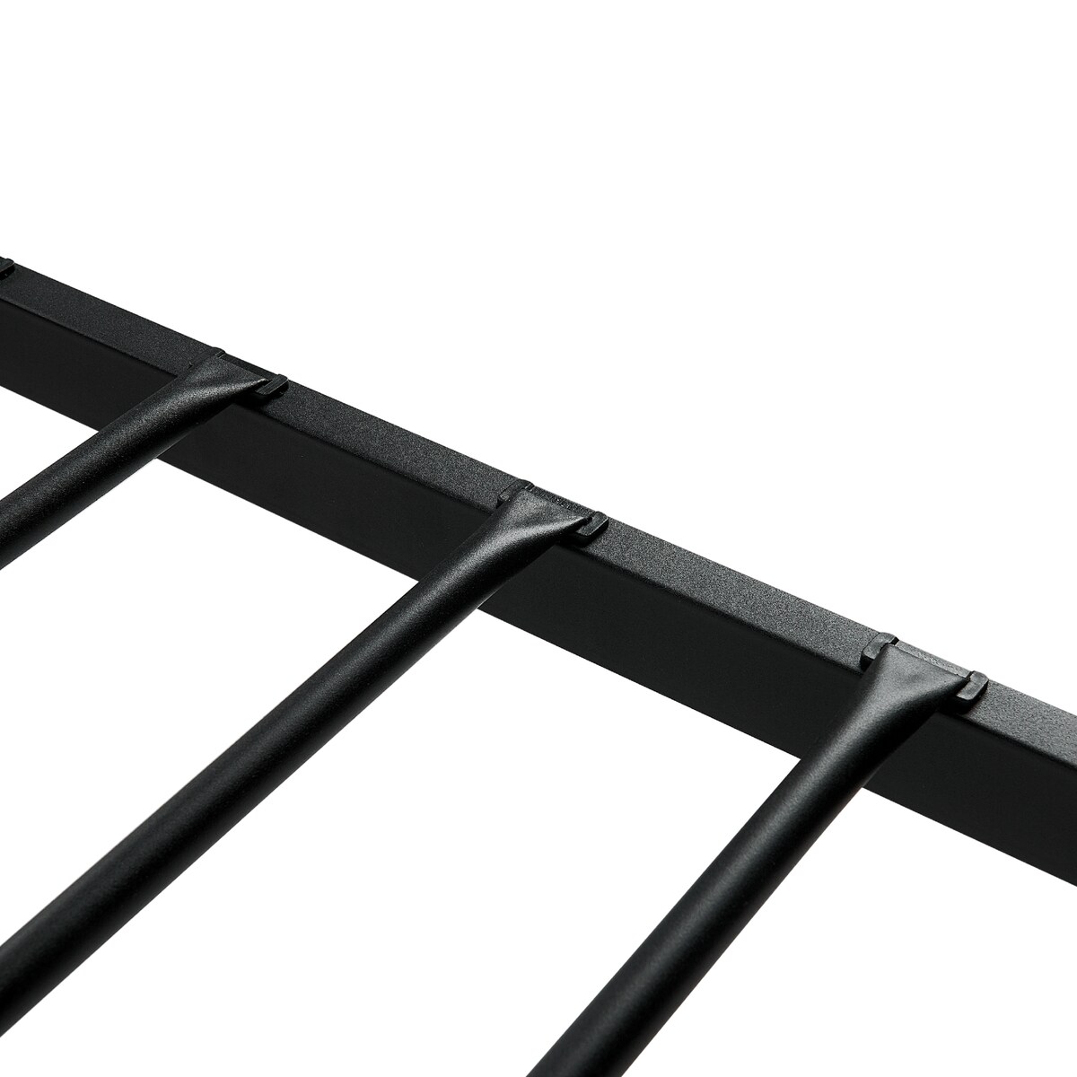 Łóżko Metal BATTUT 90 x 200 cm Czarny