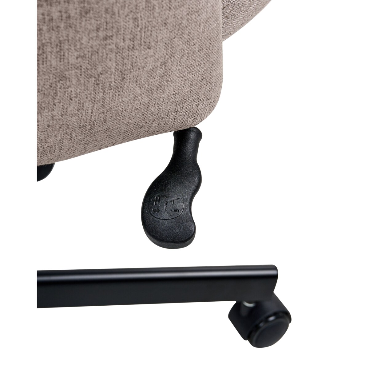 Krzesło biurowe Obrotowy CAROGA Jasnobrązowy