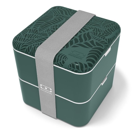 Lunchbox Graphic Jungle Square, 1700 ml, Monbento