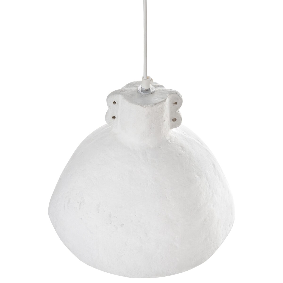 Lampa wisząca MIGUELETE Papier-mâché Biały