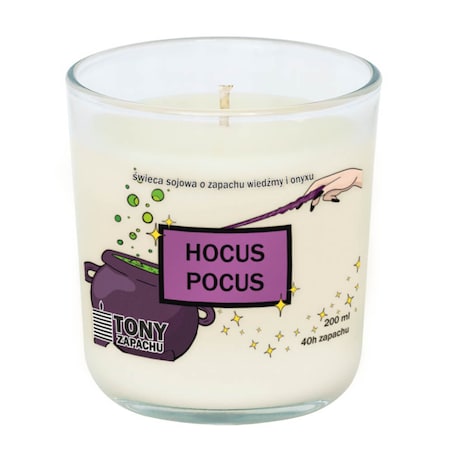 Zestaw Czarownicy -pakiet stworzony z myślą o pasjonatach magii, w zestawie świeca sojowa Hocus Pocus i piękny kolorowy kubek ceramiczny Napar Czarownicy