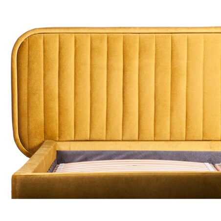 Łóżko Delikate (200x200) w tkaninie Vocal 10