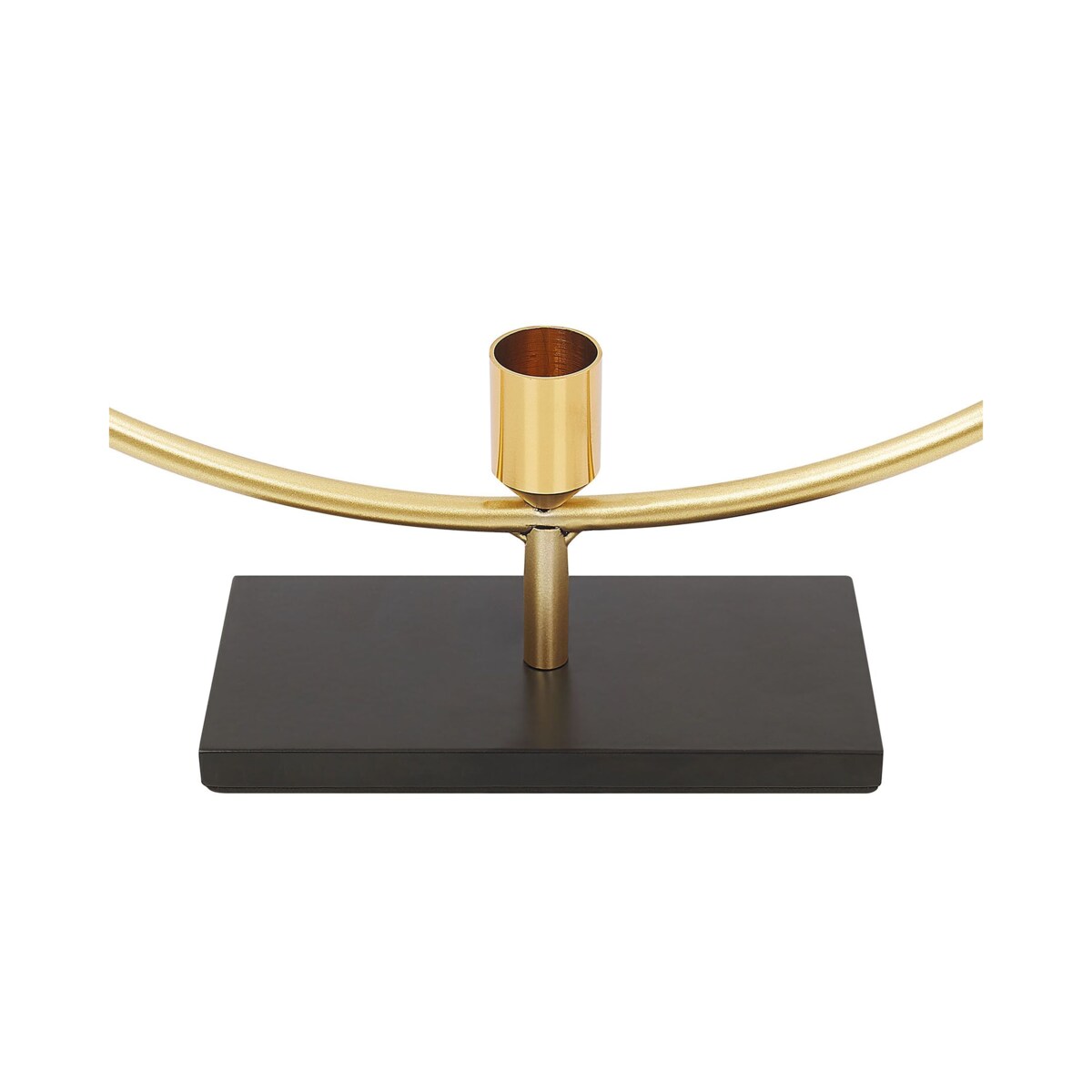 Świecznik metalowy 45 cm złoty SERAM