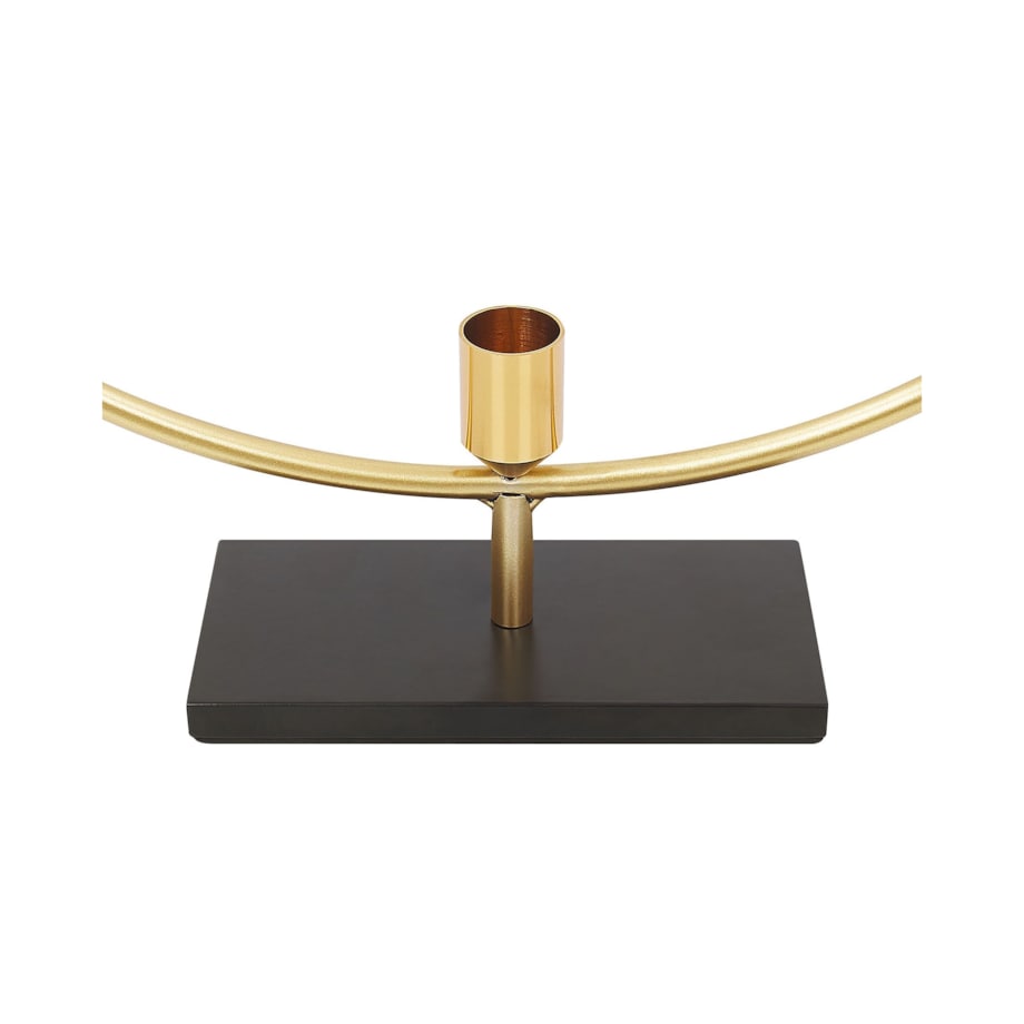 Świecznik metalowy 45 cm złoty SERAM
