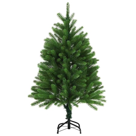 vidaXL Sztuczna choinka z realistycznymi igłami, 120 cm, zielona
